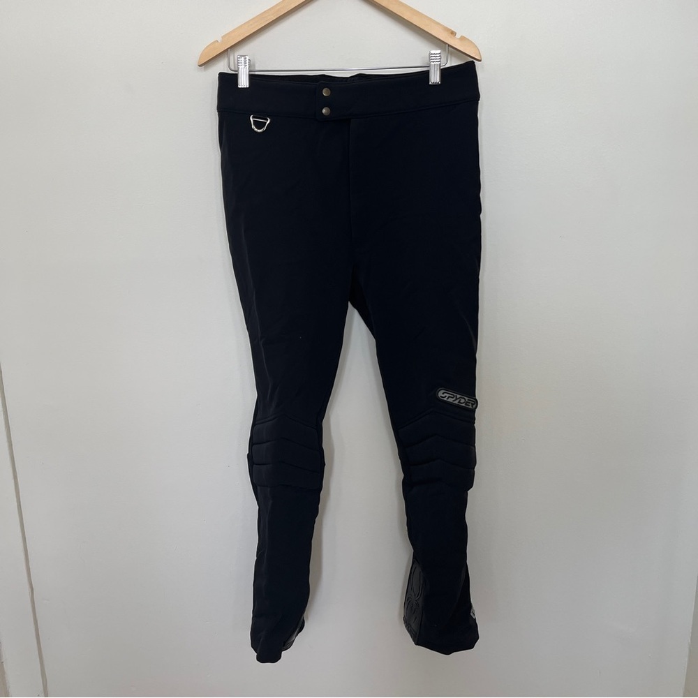 Spyder Mens Ski Race Snow Pants Padded Size 34 Fits Womens Large